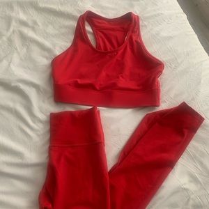 Matching workout set